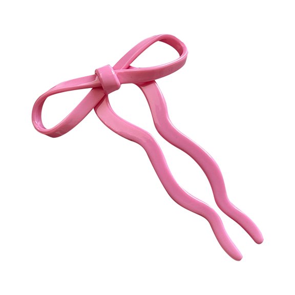 Bows Shape French Acetate Hair Bun Hair Accessories for Women’s Vintage Hairstyles And Daily Fashion Needs