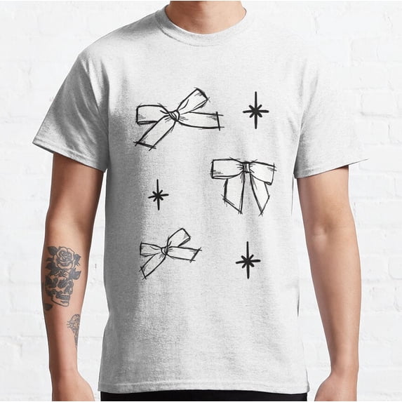 Bows Sticker Pack T-Shirt, Vintage T-Shirt