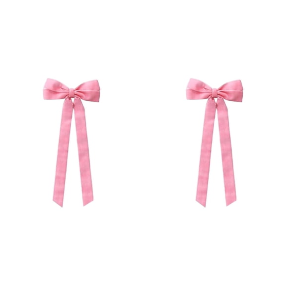 Bows Velvet Bows Quality Velet Fabric Cozy Textures Suitable For Indoor Wreath Decorative Pendant Windows Walls Fences 2PCS