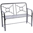 thumbnail image 1 of Achla Designs Bows and Circles 51 in. Metal Garden Bench, 1 of 2