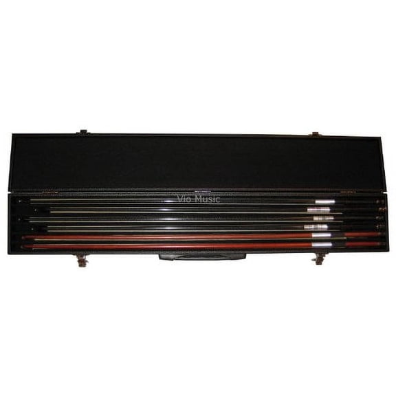 BowsPeak Bow Case#606, Good for 6 Violin/Viola/Cello Bows, Light Strong Two Latches