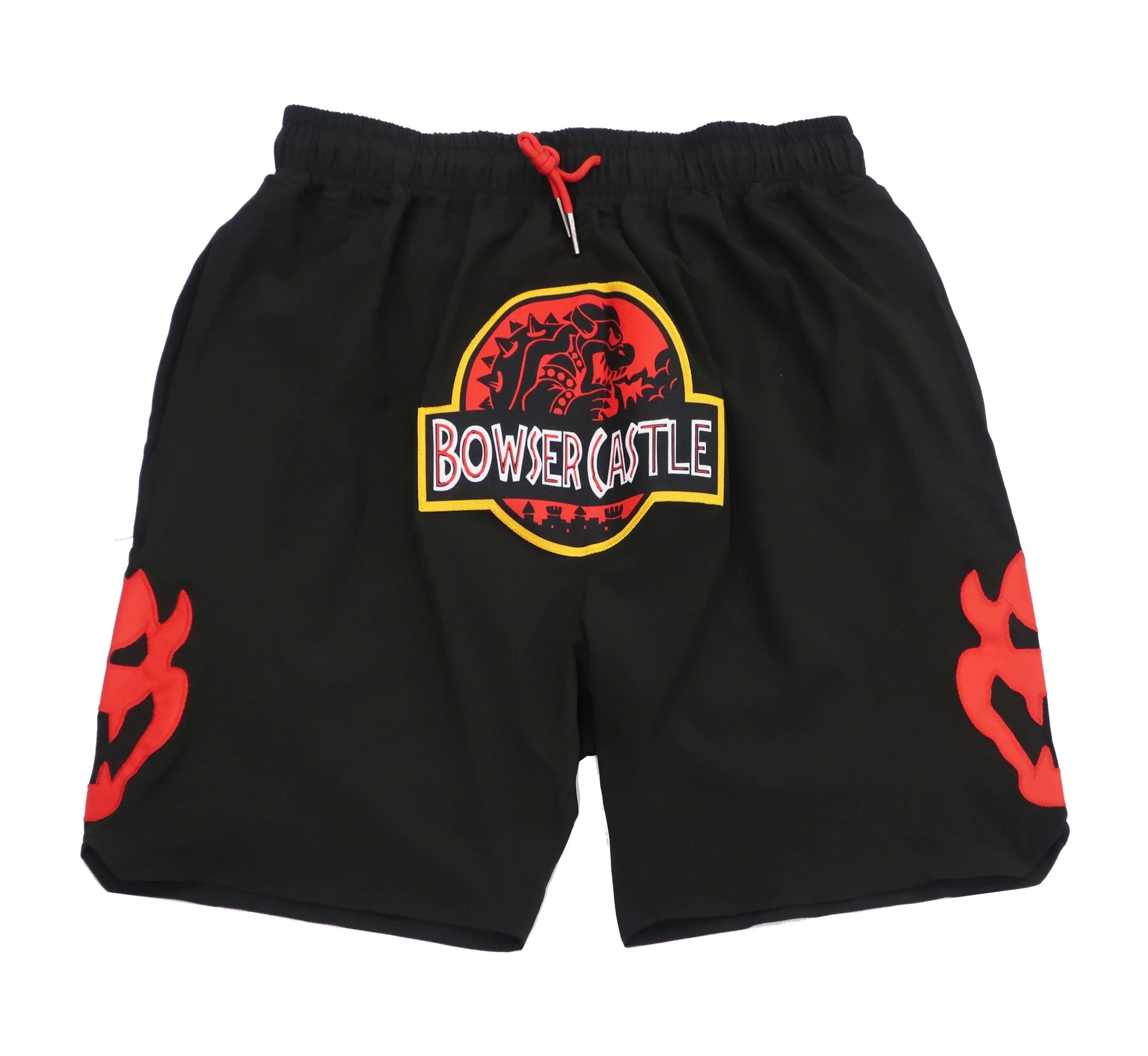 Bowser Castle Super Mario Men's Headgear Classics Embroidered Mesh