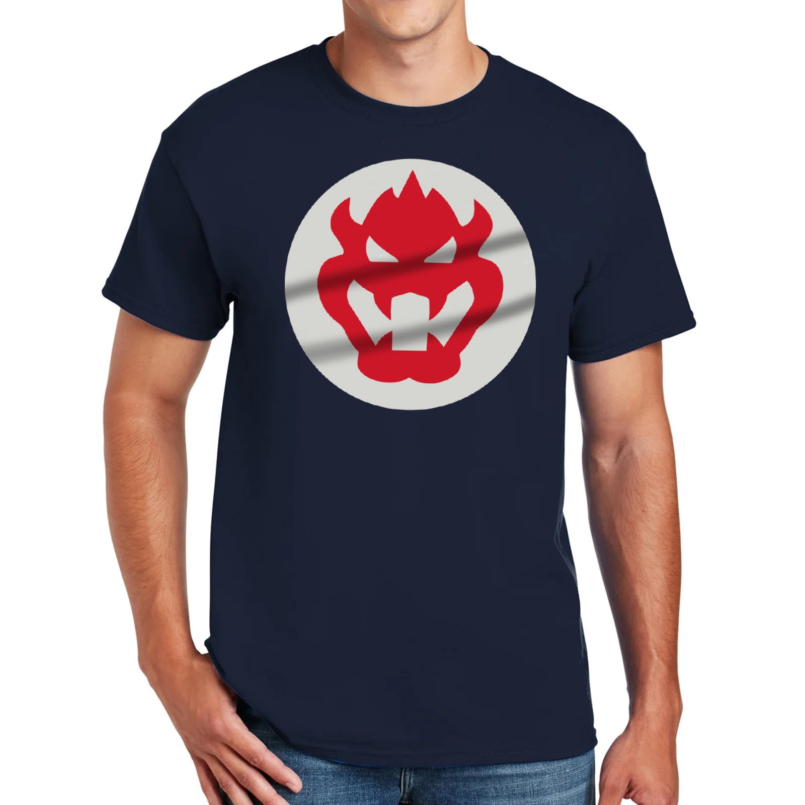 Bowser King Koopa Big Size Cotton Polyester DryBlend T-Shirt