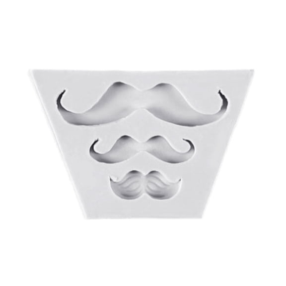 Bowtie Mustache Silicone Molds Baking Tool Fondant Cake Decorating Molds for Making Chocolate, Candy, Candle, Soap