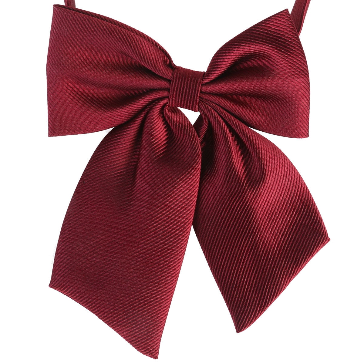Bowtie Pre tied Adjustable Uniform Bow Tie for Men Japanese Costume