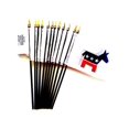 thumbnail image 1 of Box of 12 Mini Democrat Desk & Table Flags (4"x6") - High-Quality American-Made Democratic Party Political Flags, 1 of 1