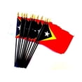 thumbnail image 1 of Box of 12 Mini East Timor Desk & Table Flags (4"x6") - High-Quality American-Made East Timor Flags, 1 of 1