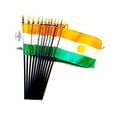 thumbnail image 1 of Box of 12 Mini Niger Desk & Table Flags (4"x6") - High-Quality American-Made Niger Flags, 1 of 1