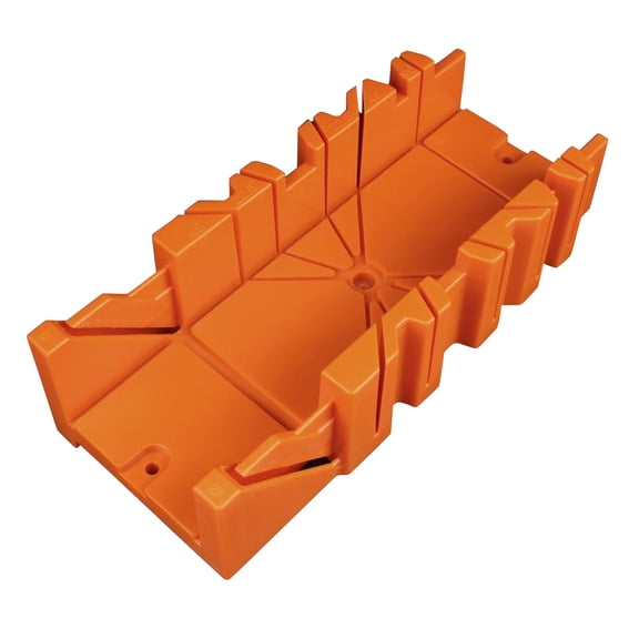 Box 14-inch Mitre Box With Movable And Non-slip Jaw For Back Saw Slot Angles 45/ 22.5/ 90 Degrees Cuts Sawing And Clamping Box For Woodworking