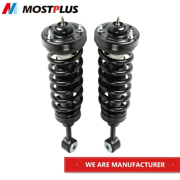 Box(2) Front Full Shock Strut For 2004-08 Ford F-150 F150 06-08 Lincoln Mark LT