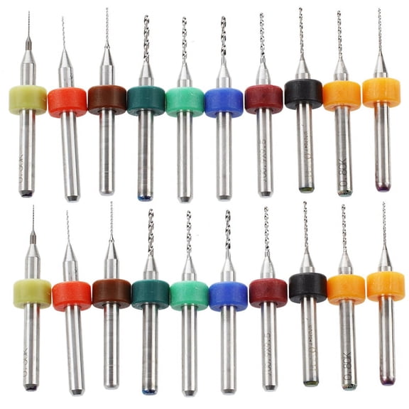 Box 20X 0.3-1.2mm PCB Small Drill Bits PCB Drills Drill Drilling