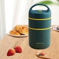 thumbnail image 1 of Box For Adult with Handle,Insulated Food Jar 304 Stainless Steel Vacuum Soup Container, Thermal Insulation Breakfast/Lunch Box, Stainless Steel Material BPA Free, Portable Bento Box Microwave Safe, 1 of 6
