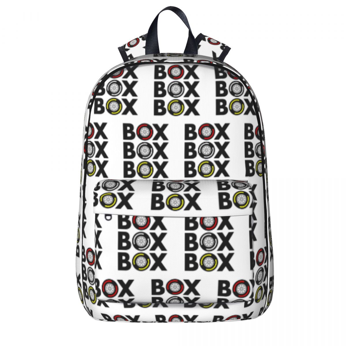 Box Rucksack Box Box Box Backpacks Large Capacity Student Book bag Shoulder Bag ...