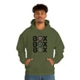 thumbnail image 1 of Box Box Box Graphic Hoodie, 1 of 2