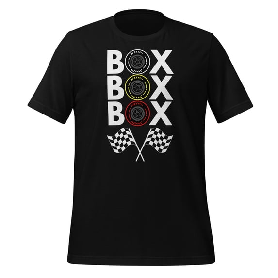 Box Box Box Shirt Formula 1 Shirt Formula 1 Racing Car Shirt Radio Call To Pit Box F1 Car Race Shirt Pit Stop Shirt Pit Lane Shirt (Black, M)
