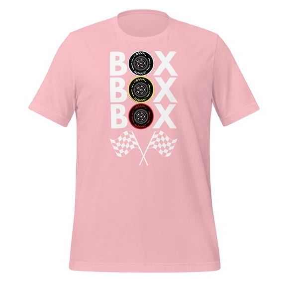 Box Box Box Shirt Formula 1 Shirt Formula 1 Racing Car Shirt Radio Call To Pit Box F1 Car Race Shirt Pit Stop Shirt Pit Lane Shirt (Pink, L)