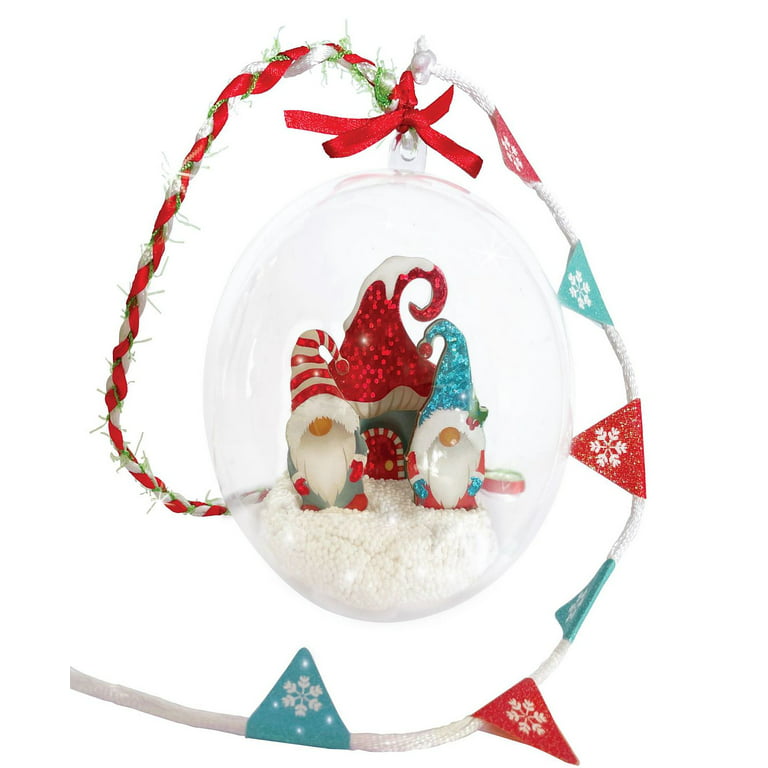Totally Santa Make Your Own Gnome Village Ornament – BOX CANDIY