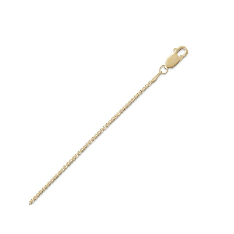 Box Chain Necklace 14K Yellow Gold-filled - Made in the USA Box Chain Necklace 14K Yellow Gold-filled - Made in the USA