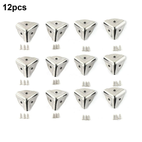Box Corner Protector Retro Luggage Iron Corner Protect Wooden Box Decorative Corner Protector Furniture Hardware Fasteners