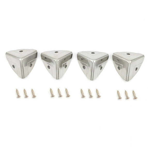 Box Corner Protector Retro Luggage Iron Corner Protect Wooden Box Decorative Corner Protector Furniture Hardware Fasteners