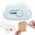 Box Cutter - 1 Pack Retractable Letter Opener, Adorable Cloud Tiny ...