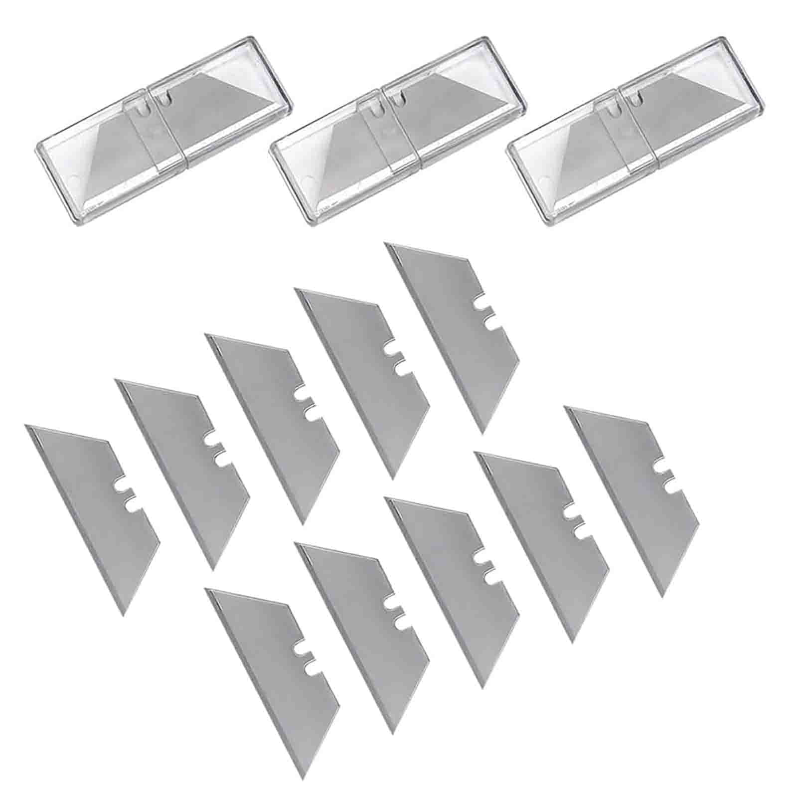Box Cutter Blades 30 Pack Utility Knife Blades SK5 Steel Heavy Duty ...