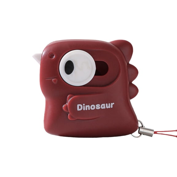 Box Cutter, Box Cutters Retractable - Box Cutter with Auto Retracting, Cute Dinosaur Shaped Retractable Utility with Magnet & Lanyard Hole Portable Box Opener Pakage 1.8"x1.8"