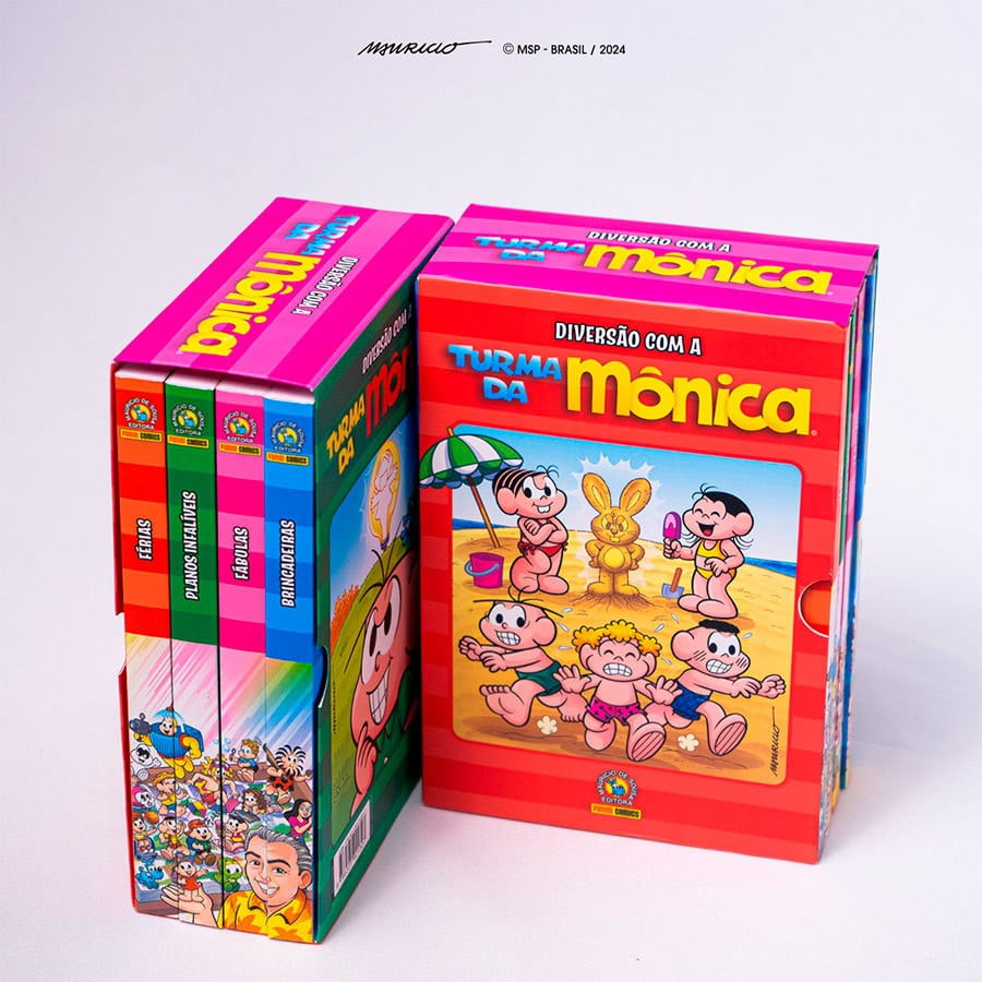 Box Diversão Com A Turma Da Mônica (Livro em portugues do Brasil ...