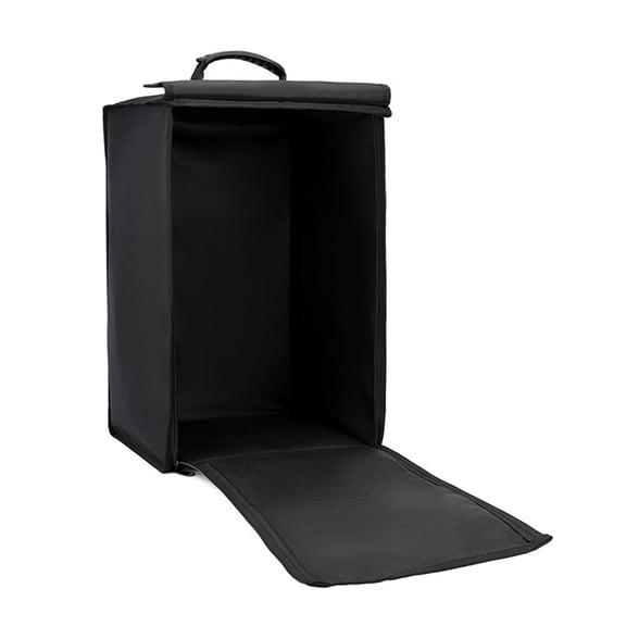 Box Drum Travel Backpack with Top Carry Handle, 33 x 33 x 52 cm Padded Cajon Case for Practice Transport Stage Trips and Music Storage