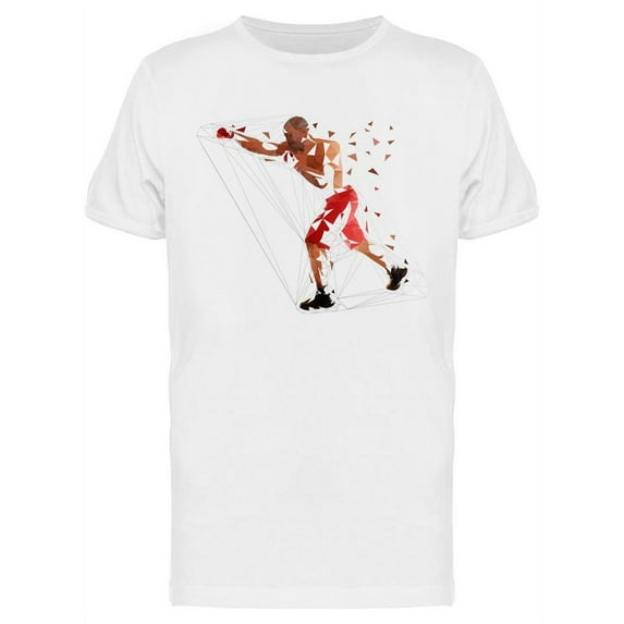 Box Fighter Punch T-Shirt Men -Image by Shutterstock, Male Small