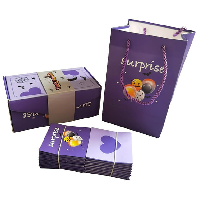 Box Halloween Box 2024 Happy Halloween Box Folding Up Explosion Gift