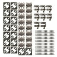 thumbnail image 1 of Box Hardware, Small Box Hardware Buckle Locks Hinges Box Corners For Jewelry Boxes For Wine Boxes For Cabinets, 1 of 8