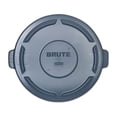 thumbnail image 1 of Box King Brute Container with Flat Lid, 44 Gallon, Gray - Heavy Duty Trash Can for Commercial & Industrial Use, Durable Plastic Construction, 1 of 3