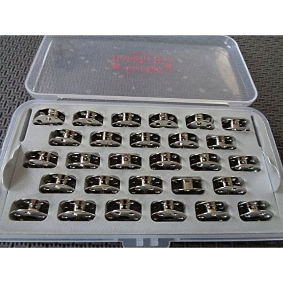 Box Of 28 pcs Bobbins # 45785 For Singer Featherweight 221 & Singer Featherweight 301