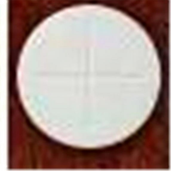Box Of 50 White Wafers, Cross Design, 2 3/4"