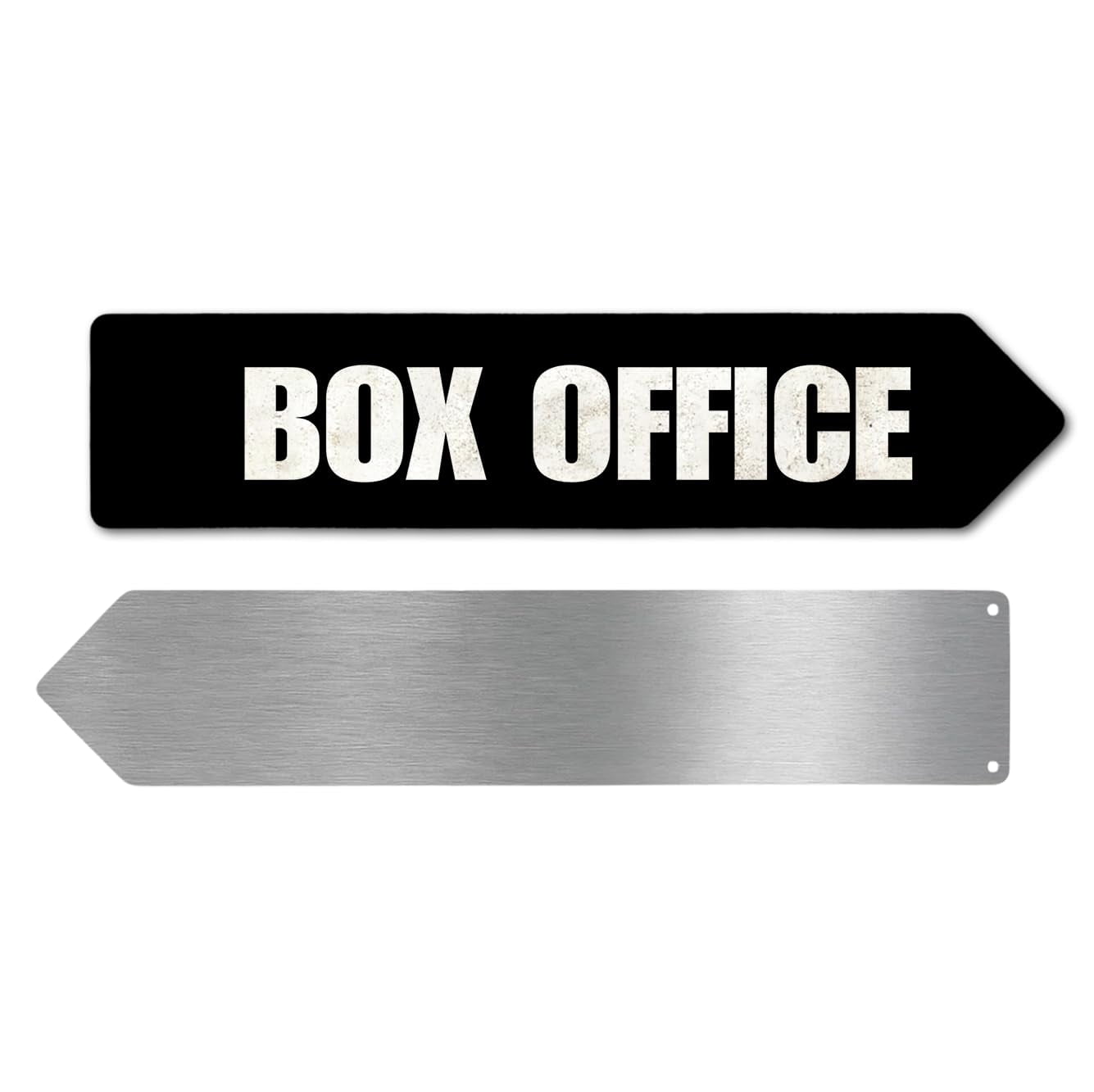 Box Office Metal Sign by DC | Arrow Metal Directional Signage for ...