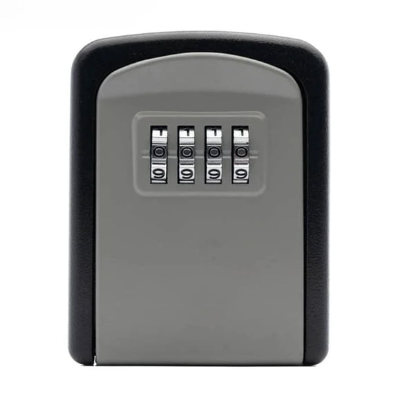 Box Outdoor Wall Mounted Keychain Storage Box 4 Digit Combination Password Security Lock Storage ,Multiple Options Available