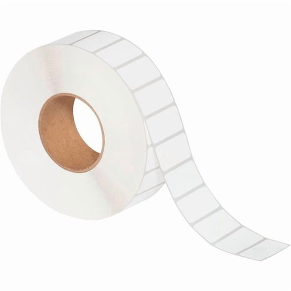 Box Packaging B3203787 Thermal Transfer Labels, 2 x 0.75 in. - 3 in. Core - White - 8 Rolls per Case