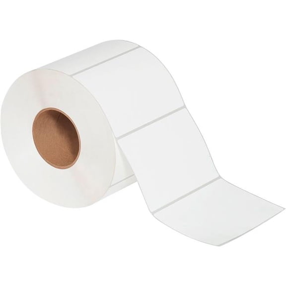 Box Packaging B3203935 Thermal Transfer Labels, 5 x 6 in. 3 in. Core -White - 4 Rolls Per Case