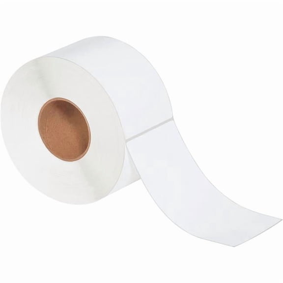 Box Packaging B3203957 Thermal Transfer Labels, 6 x 8 in. 3 in. Core - White - 4 Rolls Per Case