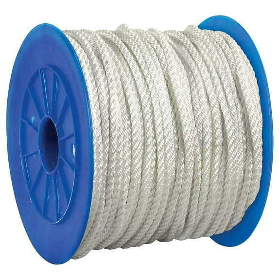 Partners Brand Twisted Nylon Rope,3/8" 3240 lb. TWR125