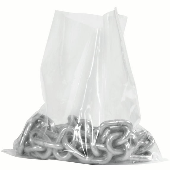 Office Depot® Brand Flat 1-Mil Poly Bags, 11" x 18", Clear, Pack Of 1,000