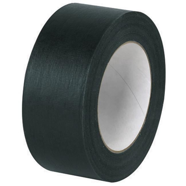 Box Partners  2 in. x 60 yds. Black Intertape- PF3 Masking Tape - Black - 2 in. x 60 yds.