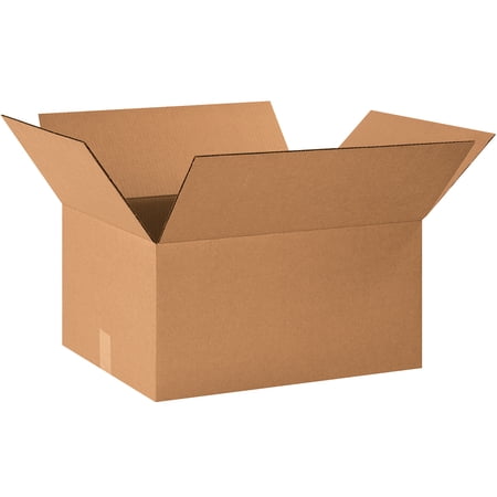 Box Partners Corrugated Boxes 20" x 16" x 10" Kraft 25/Bundle 201610
