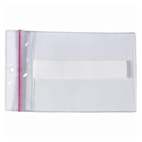 Box Partners 4 x 6" Super-Scan Press-On Vinyl Envelopes - Reclosable