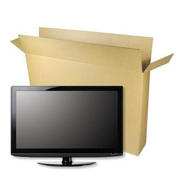Box Partners 64 x 8 x 40 in. Flat-Panel TV 500 ECT-71 Double Wall Corrugated Box Case