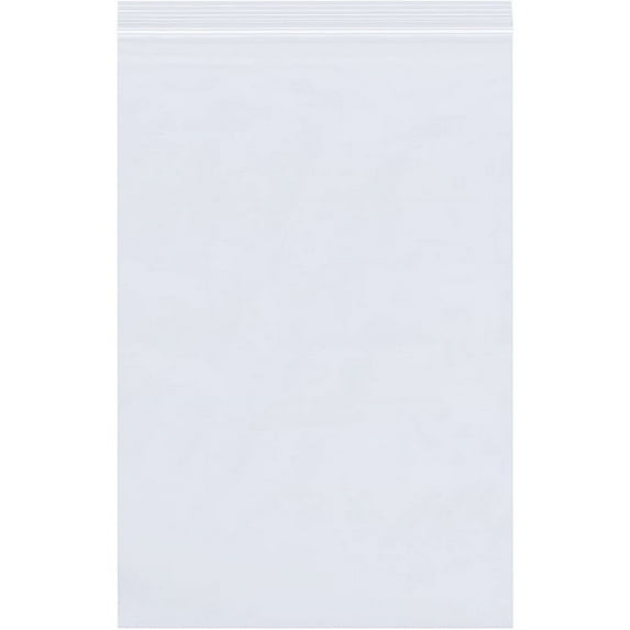 Partners Brand Poly Bag,Reclosable,8" x 15.2mm,PK1000 PB4076