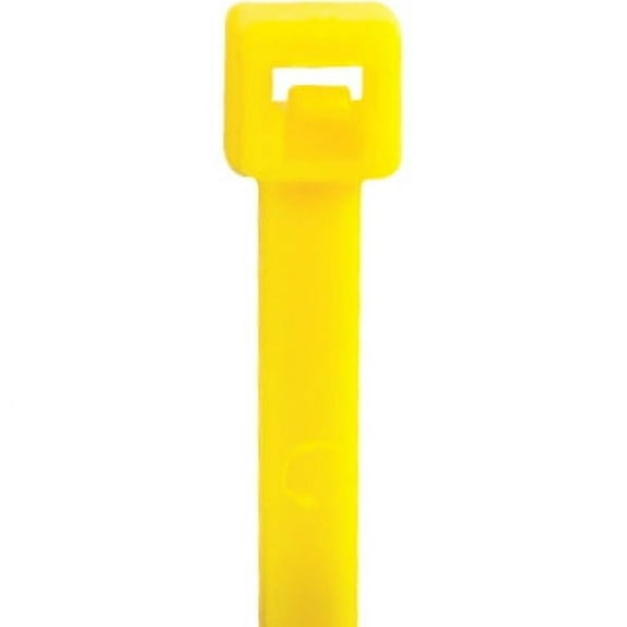 Partners Brand Colored Cable Ties,50,11",Yellow,PK1000 CT115C