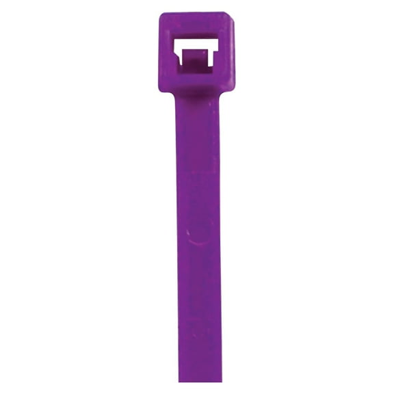 Partners Brand Colored Cable Ties,50,14",Purple,PK1000 CT145E