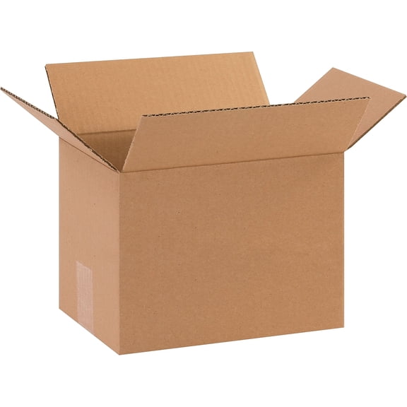 Box Partners Corrugated Boxes 10" x 7" x 7" Kraft 25/Bundle 1077
